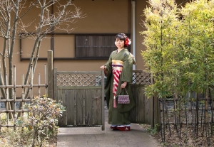 日本庭園ロケ