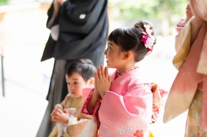 所澤神明社,所沢,七五三,ロケ,家族写真,祈祷,お参り